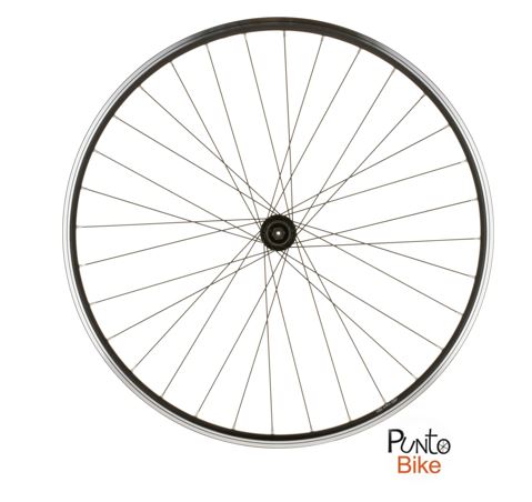 Aro delantero de aluminio doble pared armado N 26 Punto Bike