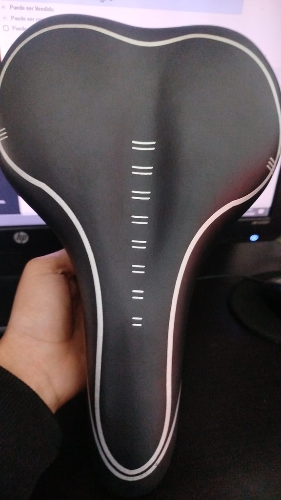 Asiento económico negro