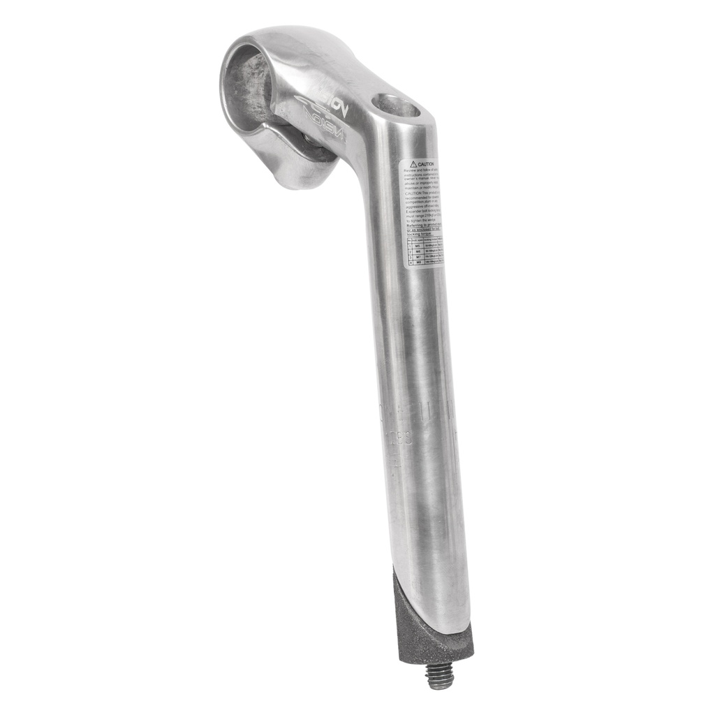 Codo o potencia corta de aluminio