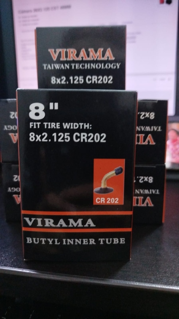Cámara 8x2.125 VIRAMA dirección 90°