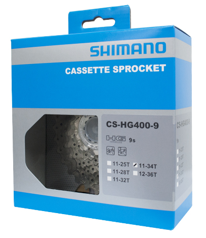 Piñón Shimano (12-36t) Cs-hg400-9 9s