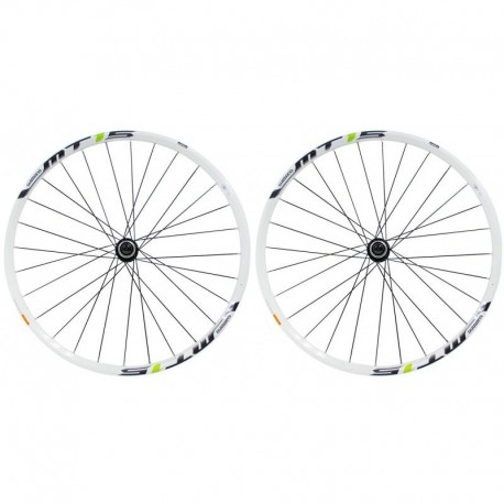 Juego de Aro armado doble pared SHIMANO 27.5 WH-MT 15-A (BLANCO)