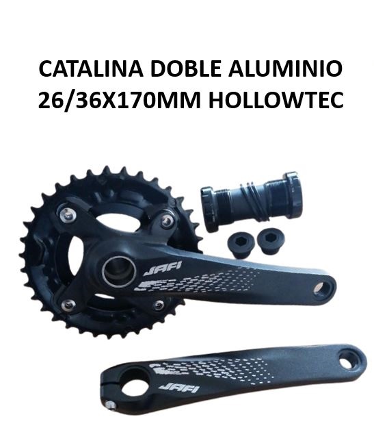 CATALINA JAFI BIPLATO 26-36X170MM ALUMINIO HOLLOWTEC