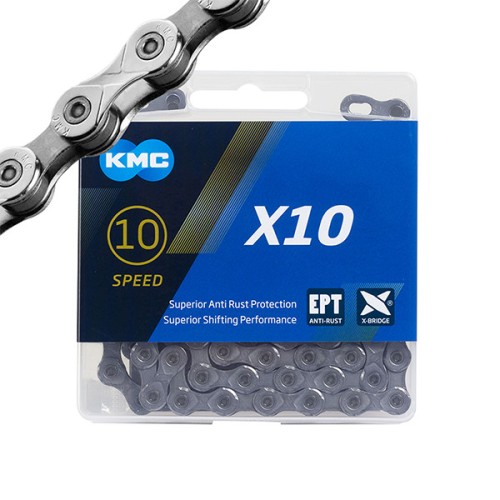 CADENA KMC X10 1/2&quot; X 11/128&quot; 116L KMC 10s