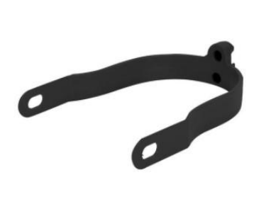 Soporte de tapabarro trasero reforzadoM365 y Pro Black