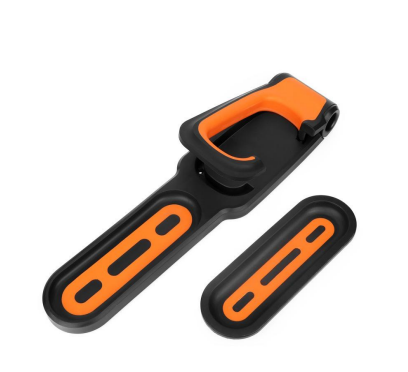 Soporte de pared para bicicleta/scooter Negro/Naranja