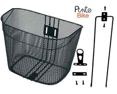 Canasta de Bicicleta Aro 26 con soporte