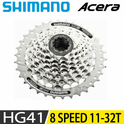 Piñón cassette SHIMANO 8v Acera CS-HG41 (11-32)