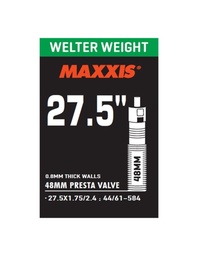 [4717784040110] CÁMARA MAXXIS WELTER WEIGHT 27.5x1.75/2.4 FVSEP 48MM