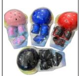 Kit protección o seguridad niños con Casco [9210000000004]