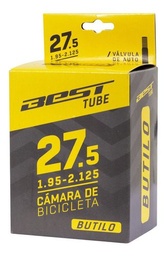 Cámara 27.5x1.95-2.125 BEST TUBE válvula auto