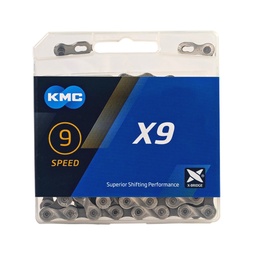 CADENA KMC X9 1/2&quot;X11/128&quot;X116LINKS