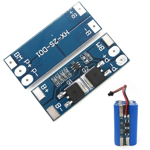 BMS 2S 8.4V 8A Li-ion