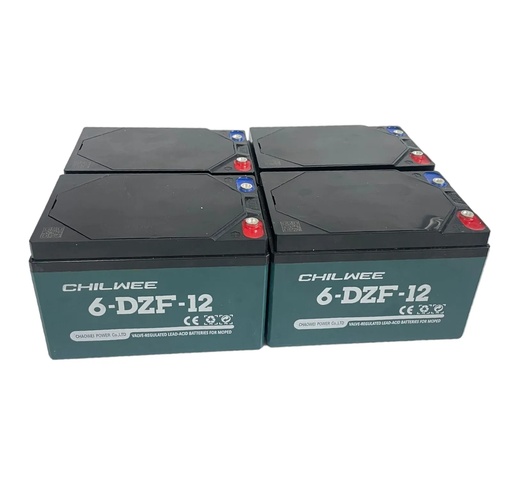 Batería de plomo ácido de 48V 12ah 4pcs