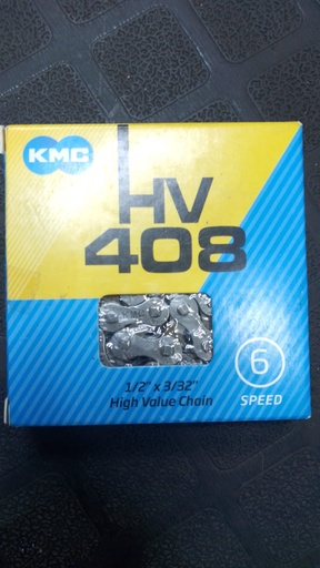 [11111447] CADENA KMC HV408 1/2" X 3/32" 116L 6s