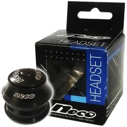 Taza De Direccion Neco H125M Rodaje Aluminio Negro 1-1/8&quot;*44/50*30Mm Taiwan